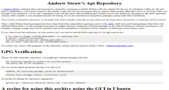 Desktop Screenshot of debs.astraw.com